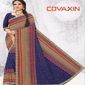 Yasho Bhumi Covaxin Saree Printed Saree