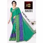 YASHO BHUMI Moss Saree (Haudi) Chiffon Saree