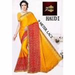 YASHO BHUMI Moss Saree (Haudi) Chiffon Saree