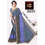 YASHO BHUMI Moss Saree (Haudi) Chiffon Saree