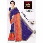 YASHO BHUMI Moss Saree (Haudi) Chiffon Saree