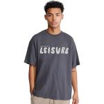 London Hills Men's Casual Printed Round Neck T-Shirt || LH_OS_LEISURE_151_D_GREY