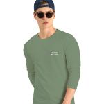 London Hills Men Printed Round Neck Full Sleeve Regular Fit T-Shirt