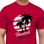 London Hills Men's Regular Fit Havaloc Beach Slogan Printed T-Shirt