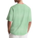 London Hills Waffle Knit t-Shirt for Men Oversized t Shirts for Men Drop Shoulder Tshirt for Men Loose fit t Shirt for Men | Waffle Knit t-Shirt for Men ||  LH_T_OS_KR_137_GREEN