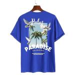 London Hills Men Printed T-Shirt LH_T_OS_PALM_139_BLUE