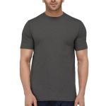 London Hills Solid Men's Round Neck Cotton Blend Half Sleeve Regular Fit T-Shirts