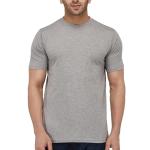 London Hills Solid Men's Round Neck Cotton Blend Half Sleeve Regular Fit T-Shirts