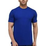 London Hills Solid Men's Round Neck Cotton Blend Half Sleeve Regular Fit T-Shirts