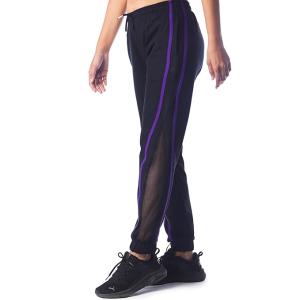 London Hills Women's Cotton Blend Regular Fit Joggers Track Pants for Women net Track Pants Women|| ‎ LH_W_TP_NET_MAGENTA_983_