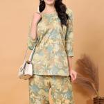 London Hills Women Printed Kurta with Pant || Salwar Suit Set for Women ||  LH_WOMEN_CORDSET_1511