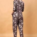 London Hills Women Printed Kurta with Pant ||  Women Kurta Set || Plazo Kurti Set for Women ||‎ LH_WOMEN_CORDSET_1512_BROWN_