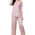 London Hills Women Printed Kurta with Pant || Women Kurta Set || Plazo Kurti Set for Women ||‎ LH_WOMEN_CORDSET_1514_PURPLE_