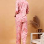 London Hills Women Printed Kurta with Pant || Women Kurta Set || Plazo Kurti Set for Women || LH_WOMEN_CORDSET_1515_PINK_