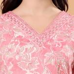 London Hills Women Printed Kurta with Pant || Women Kurta Set || Plazo Kurti Set for Women || LH_WOMEN_CORDSET_1515_PINK_