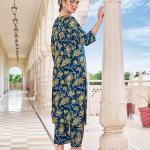 London Hills Women Printed Kurta with Pant || Salwar Suit Set for Women || LH_WOMEN_PLAZO_SET_1501_BLUE