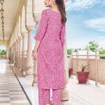 London Hills Women Printed Kurta with Pant  || Women Kurta Set || Plazo Kurti Set for Women || ‎ LH_WOMEN_PLAZO_SET_1503_PINK