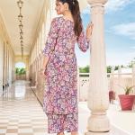 London Hills Women Printed Kurta with Pant || Women Kurta Set || Plazo Kurti Set for Women ||‎ LH_WOMEN_PLAZO_SET_1504_PURPLE