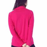 London Hills Women Tshirt Full Sleeve Zipper Tshirt for Women t-Shirt for Women Full Sleeves || WOMEN_ZIPPER_MAGENTA_159