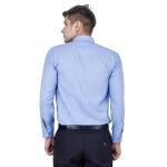 BALESHWAR Men's Formal Shirt | Slim Fit | Spread Collar Shirt | Regular & Casual Wear (Shirts-Light Blue)