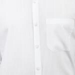 BALESHWAR Men's Formal Shirt | Slim Fit | Spread Collar Shirt | Regular & Casual Wear (Shirts-White)