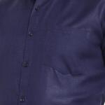 BALESHWAR Men's Formal Shirt | Slim Fit | Spread Collar Shirt | Regular & Casual Wear (Shirts-Royal Blue)