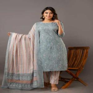 Kurti with pant and dupatta