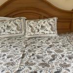 Rajasthani Printed Double Bed sheet set with two pillows