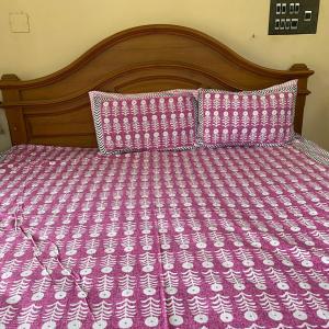 Rajasthani Printed Double Bed sheet set with two pillows