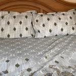 Rajasthani Printed Double Bed sheet set with two pillows