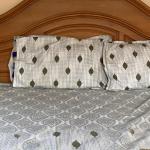 Rajasthani Printed Double Bed sheet set with two pillows