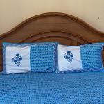 Rajasthani Printed Double Bed sheet set with two pillows