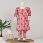 Cotton Kurti Pant Dupatta Set