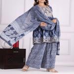 Cotton Kurti Sharara Dupatta